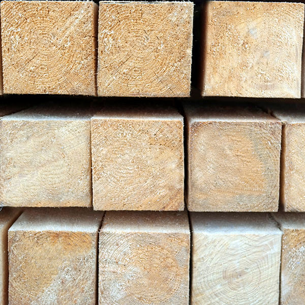 Брус обрезной ГОСТ 100x100x6000 мм 2