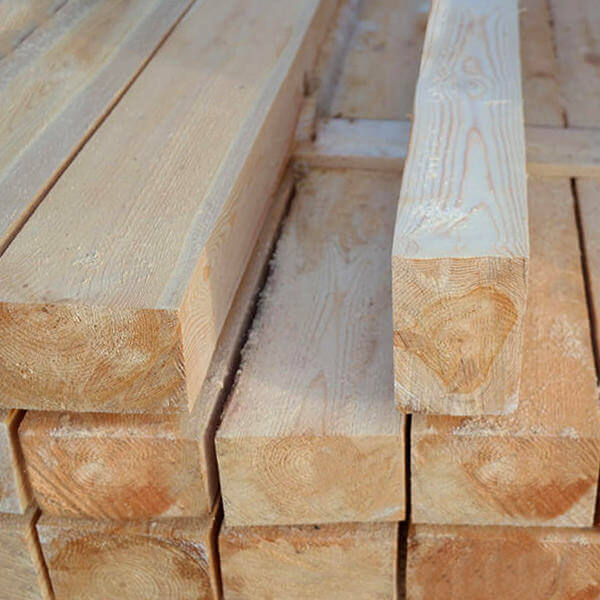 Брус обрезной ГОСТ 100x150x6000 мм 2